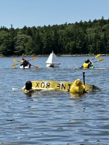 Shine Box capsized