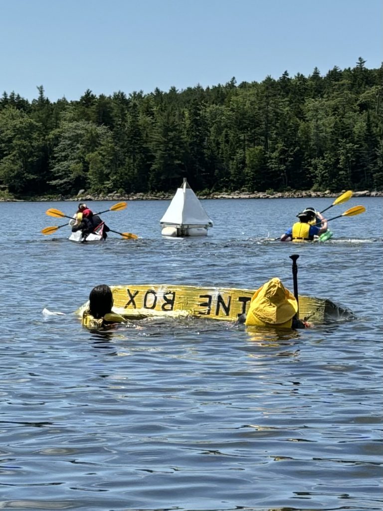 Shine Box capsized